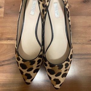 Cole Hana Cheetah print flats